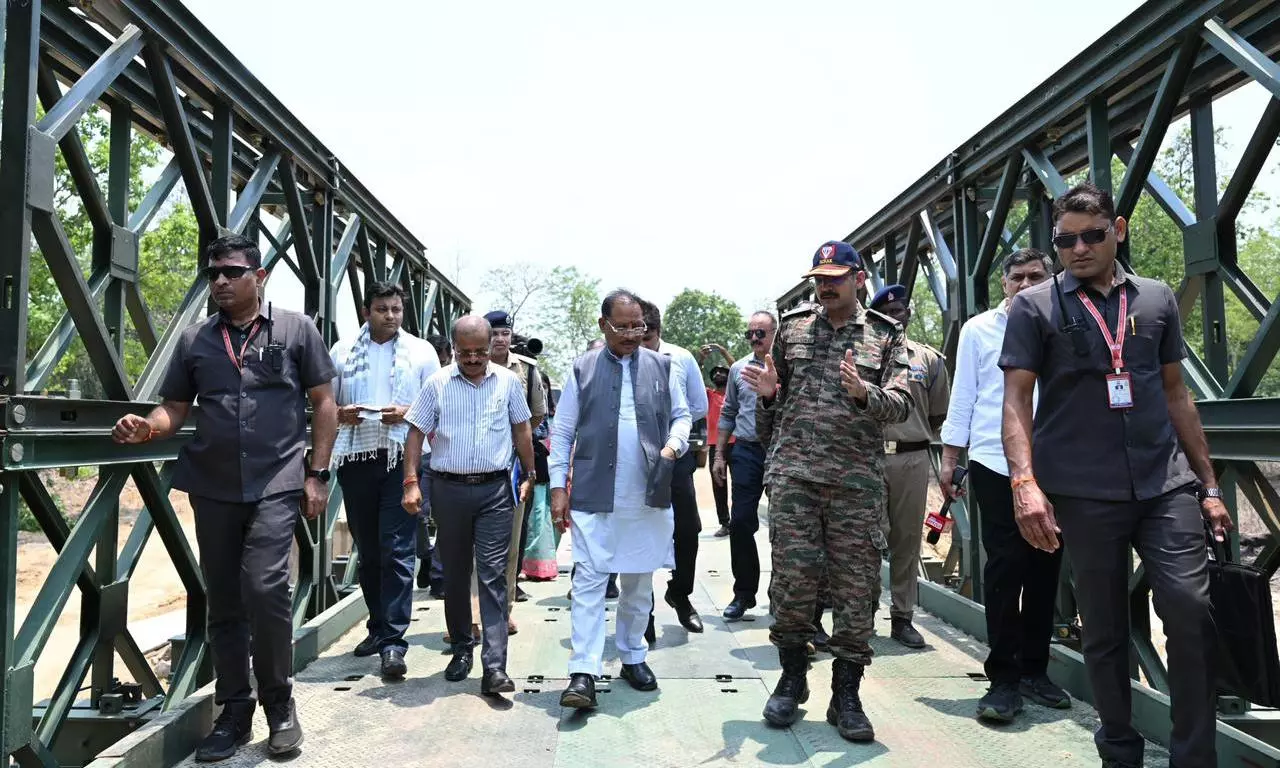 Bailey Bridges Draw Remote Bastar Villages To Mainstream Of Development Bailey Bridges Draw Remote Bastar Villages To Mainstream Of Development
