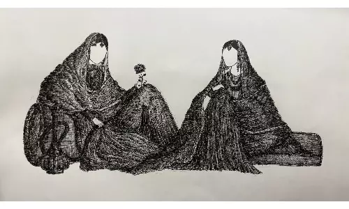Lost Hyderabad Comes Alive In Musa Khan’s Sketches Lost Hyderabad Comes Alive In Musa Khan’s Sketches