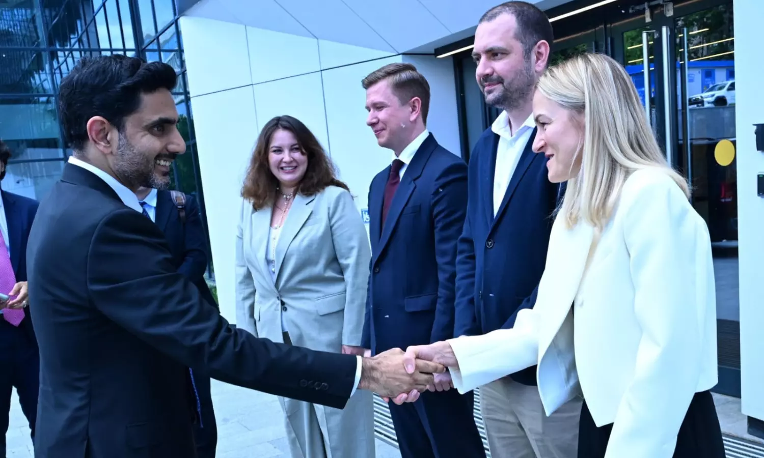 Lokesh Meets Top Sherbank Official in Moscow For Anti-Fraud Technologies Lokesh Meets Top Sherbank Official in Moscow For Anti-Fraud Technologies