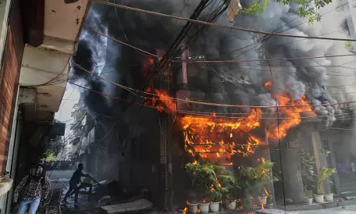 Cousins, Delhi Cops Lead Rescue in Delhi Hotel Blaze Cousins, Delhi Cops Lead Rescue in Delhi Hotel Blaze