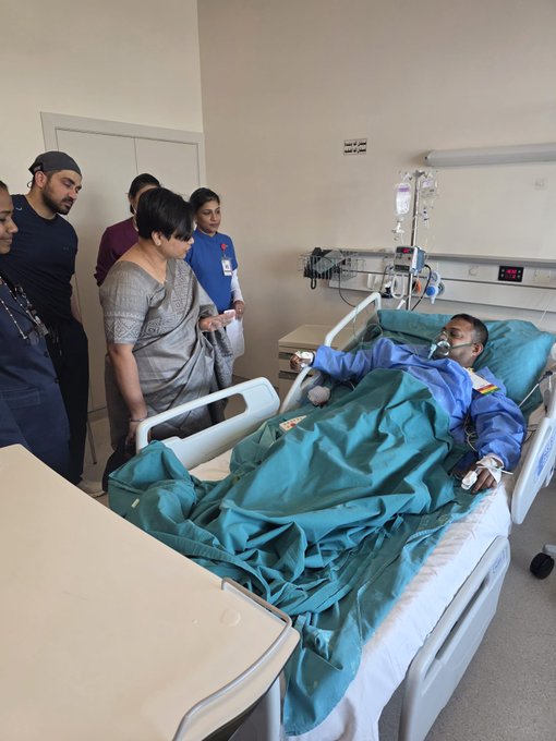 Indian Envoy Visits Mortuary, Injured Nationals After Kuwait Airport Attack
