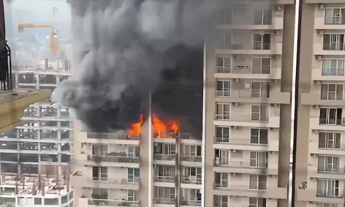 Noida: Fire Breaks Out at Building in Sector 52