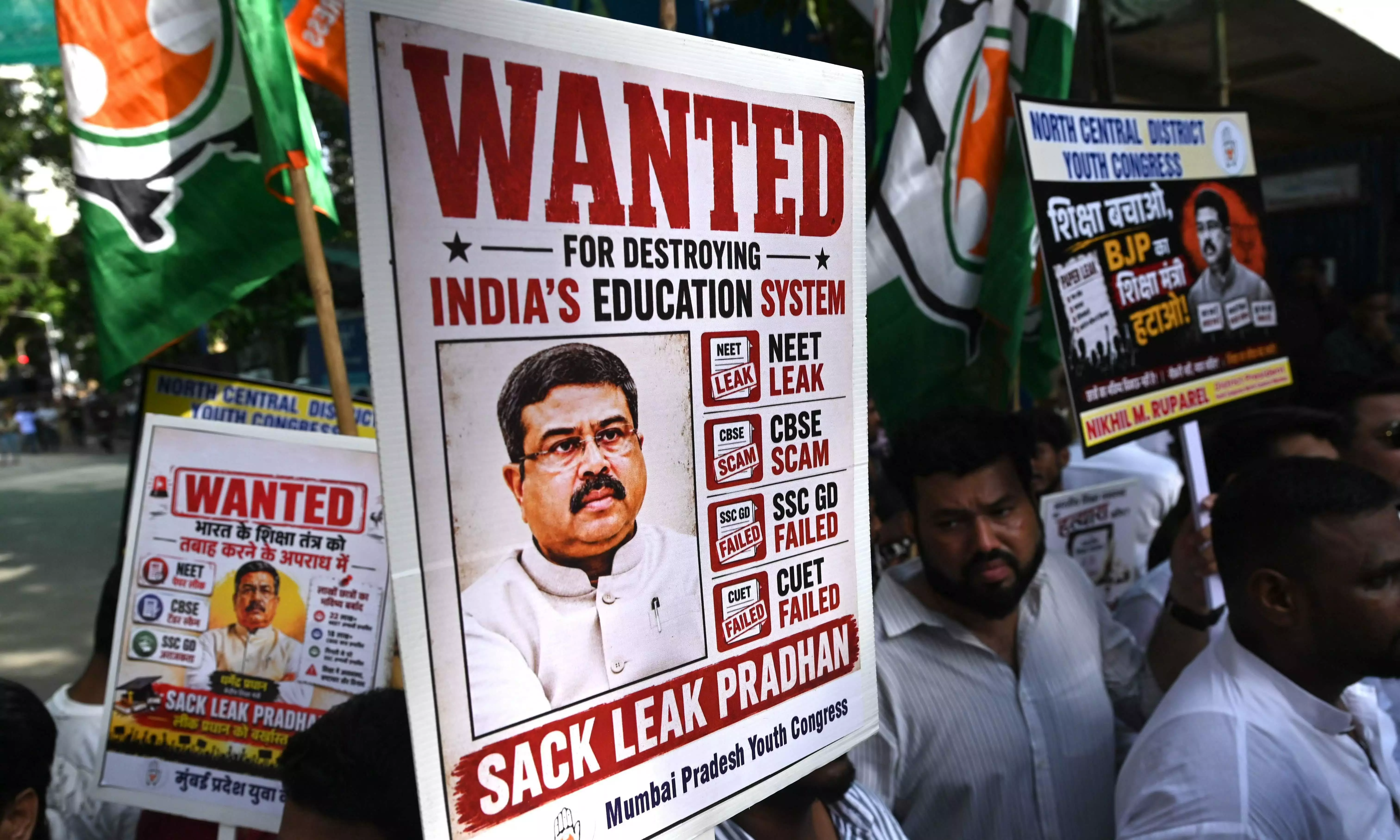 CBSE OSM Row: Congress Says Pradhan’s Continuance Reflects Desire for Power CBSE OSM Row: Congress Says Pradhan’s Continuance Reflects Desire for Power