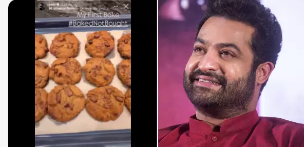 NTRs Homemade Cookies Win Hearts NTRs Homemade Cookies Win Hearts
