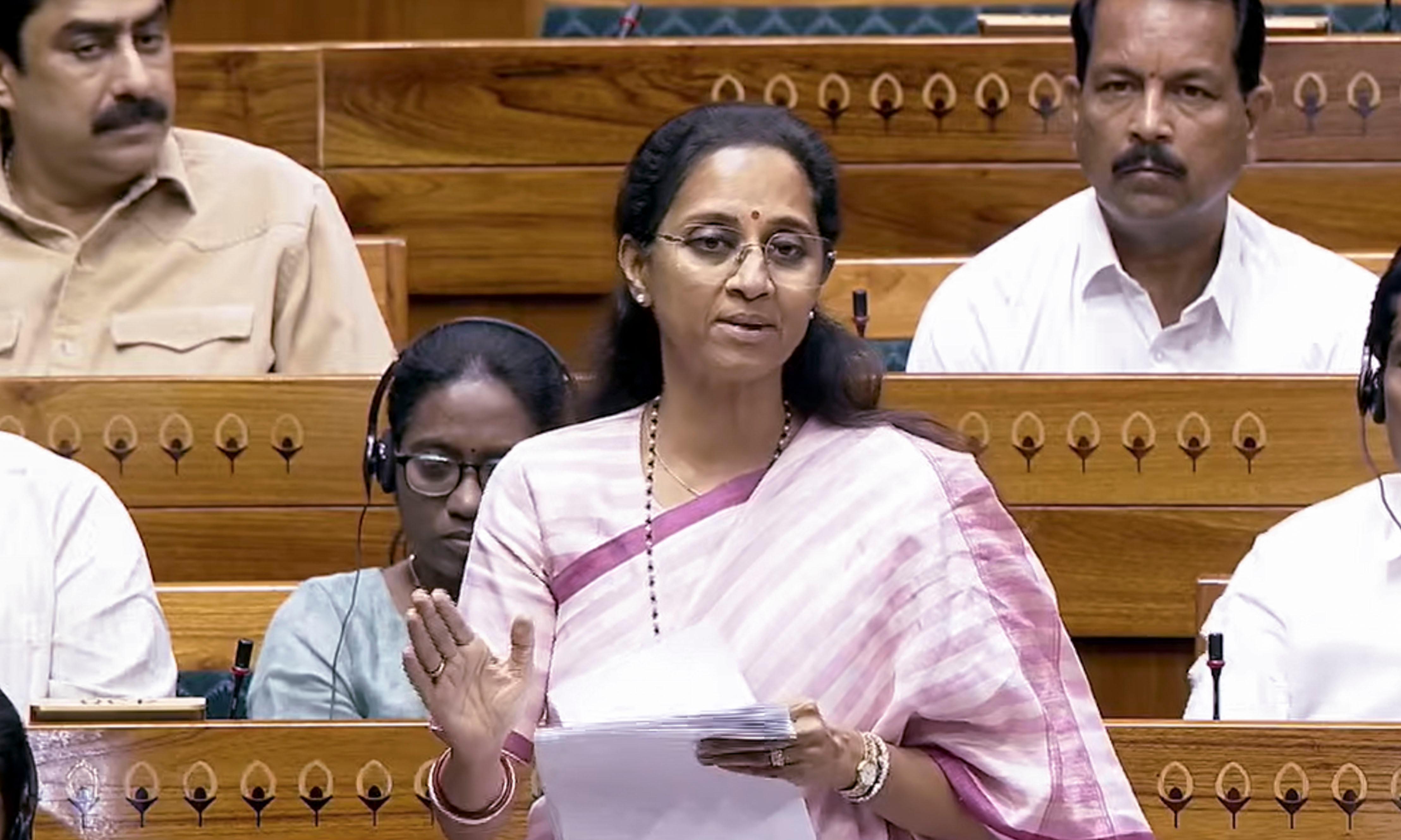Supriya Sule Vows to Introduce Bill Against Horse Trading in Elections