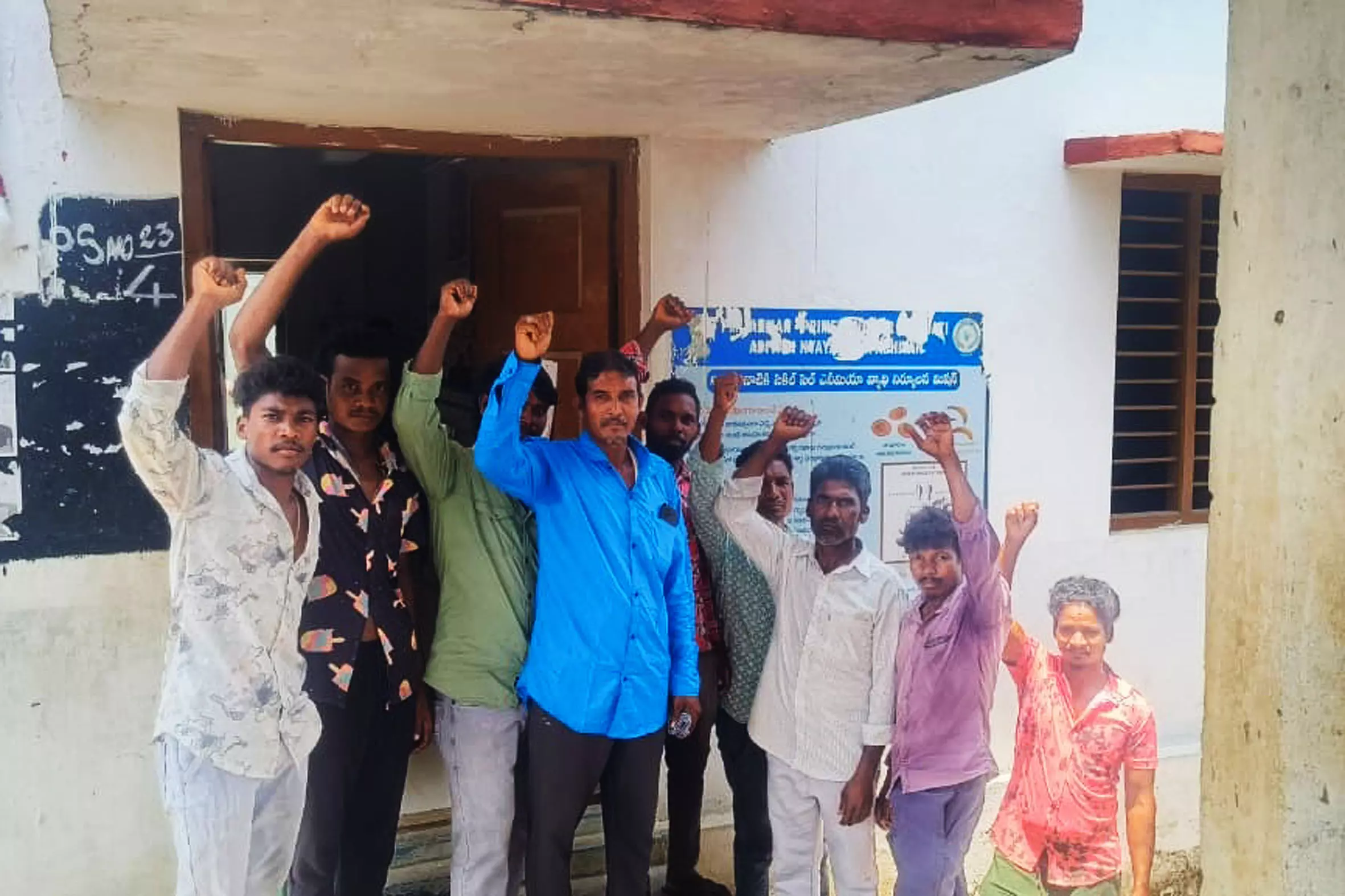 Tribals Protest Delay in Issuance of Form 46 Notices Tribals Protest Delay in Issuance of Form 46 Notices