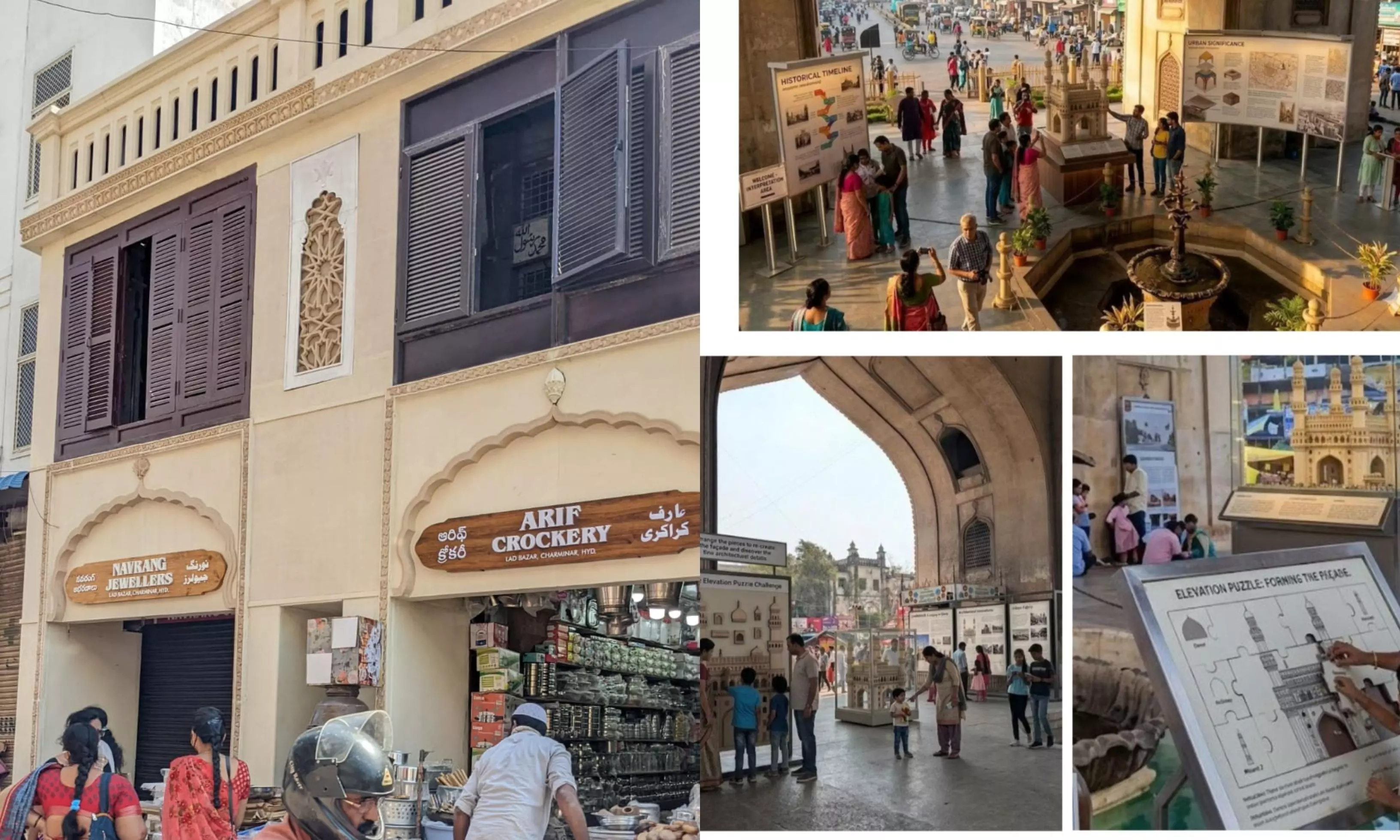 Charminar Set for Infrastructure Revamp Charminar Set for Infrastructure Revamp