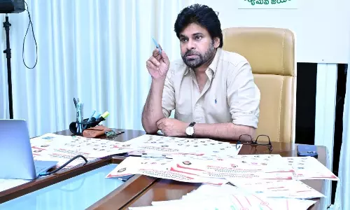 Pawan Kalyan Directs Development of Zero-Discharge Panchayats for Godavari Pushkarams Pawan Kalyan Directs Development of Zero-Discharge Panchayats for Godavari Pushkarams