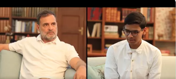 Rahul Gandhi Lauds 18-year-old Sarthak For Exposing CBSE-OSM Discrepancies Rahul Gandhi Lauds 18-year-old Sarthak For Exposing CBSE-OSM Discrepancies