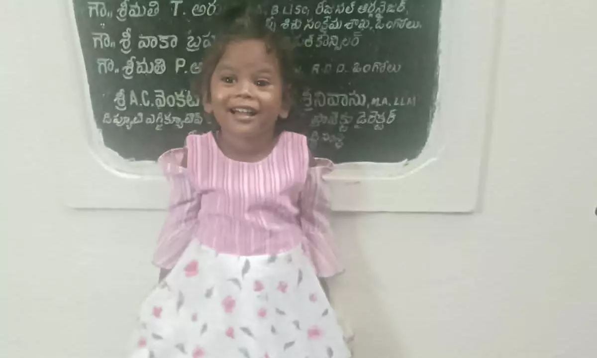 Nellore: Abandoned Toddler Girl Rescued In Prakasam District Nellore: Abandoned Toddler Girl Rescued In Prakasam District