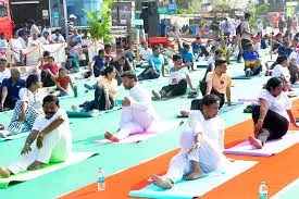 Training Camp Begins At Simhachalam Ahead of Yoga Day Training Camp Begins At Simhachalam Ahead of Yoga Day