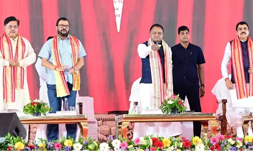 Odisha CM Launches Second Phase Of Godabarish Mishra Adarsha Vidyalaya Scheme, Lays Foundation For 204 Schools Odisha CM Launches Second Phase Of Godabarish Mishra Adarsha Vidyalaya Scheme, Lays Foundation For 204 Schools