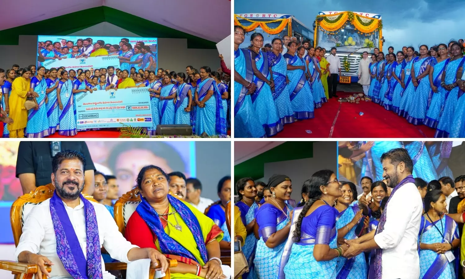 SHGs Will Rent 3,000 Buses To RTC, Says Revanth SHGs Will Rent 3,000 Buses To RTC, Says Revanth