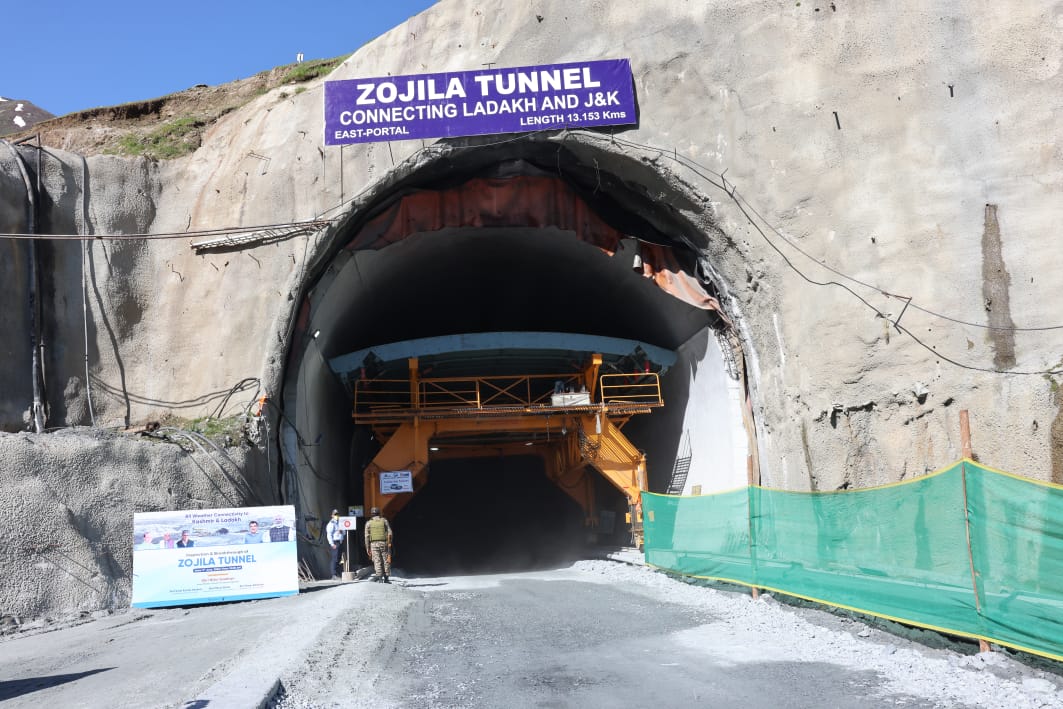 “This is a historic day. The Zojila Tunnel will create a world record once fully operational. It will serve as a lifeline for the people of Ladakh and Jammu & Kashmir\": Nitin Gadkari