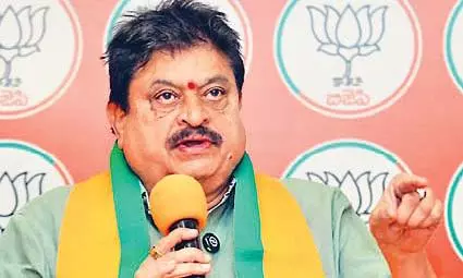 Hyderabad: Cong. Govt Neglecting Farmers: NRR Hyderabad: Cong. Govt Neglecting Farmers: NRR