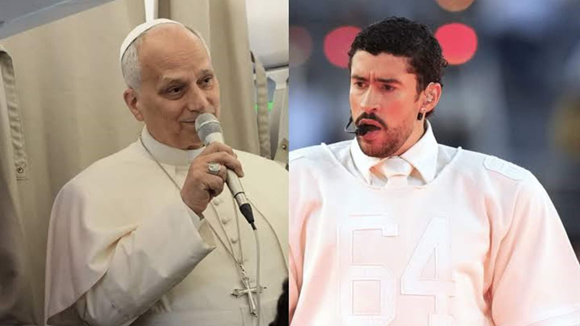 Puerto Rican Singer Bad Bunny Meets Pope Leo In Madrid