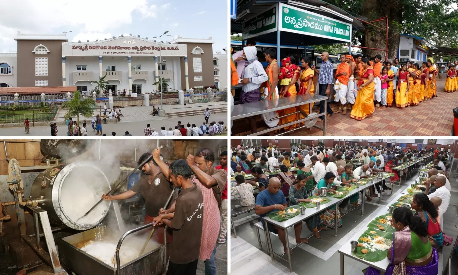 TTD Served 4.40 Crore Anna Prasadam Treats to Devotees in Five Months TTD Served 4.40 Crore Anna Prasadam Treats to Devotees in Five Months