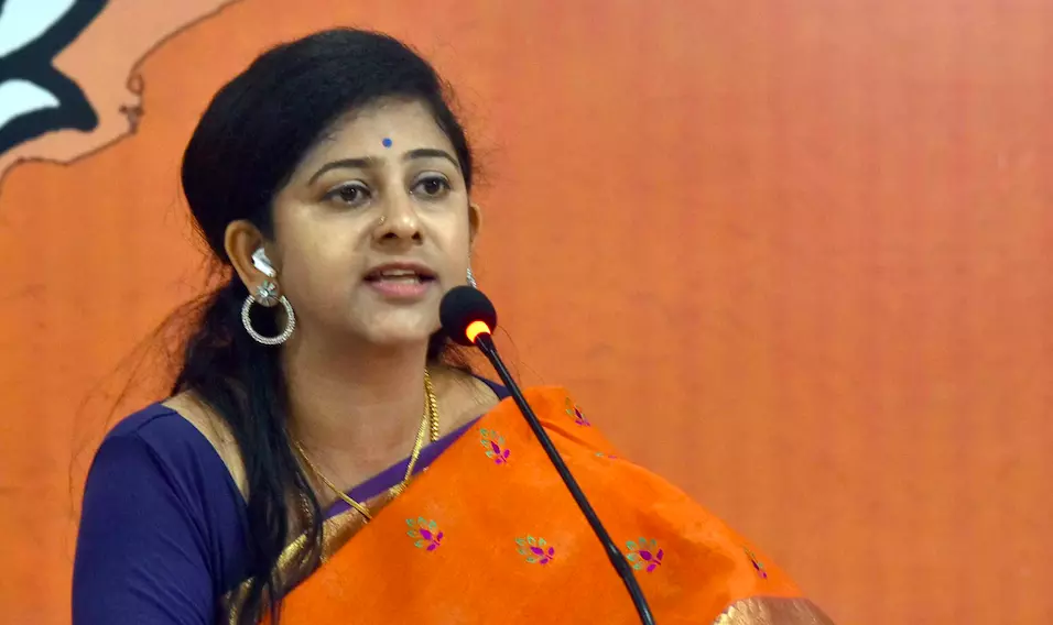 Yamini Slams Congress Over Remarks on Constitutional Institutions Yamini Slams Congress Over Remarks on Constitutional Institutions