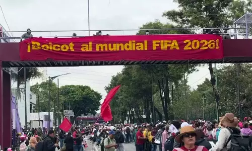 Celebrations Clash With Social Tensions in Mexico Ahead of World Cup Celebrations Clash With Social Tensions in Mexico Ahead of World Cup