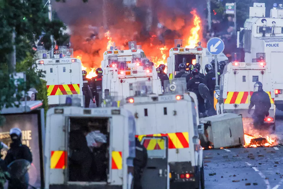 Belfast Girds for More Anti-Immigration Violence After Stabbing Suspect Held Belfast Girds for More Anti-Immigration Violence After Stabbing Suspect Held