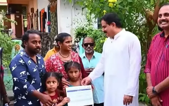 Family Gets Ration Card After 9-Year Wait in Tenali Family Gets Ration Card After 9-Year Wait in Tenali