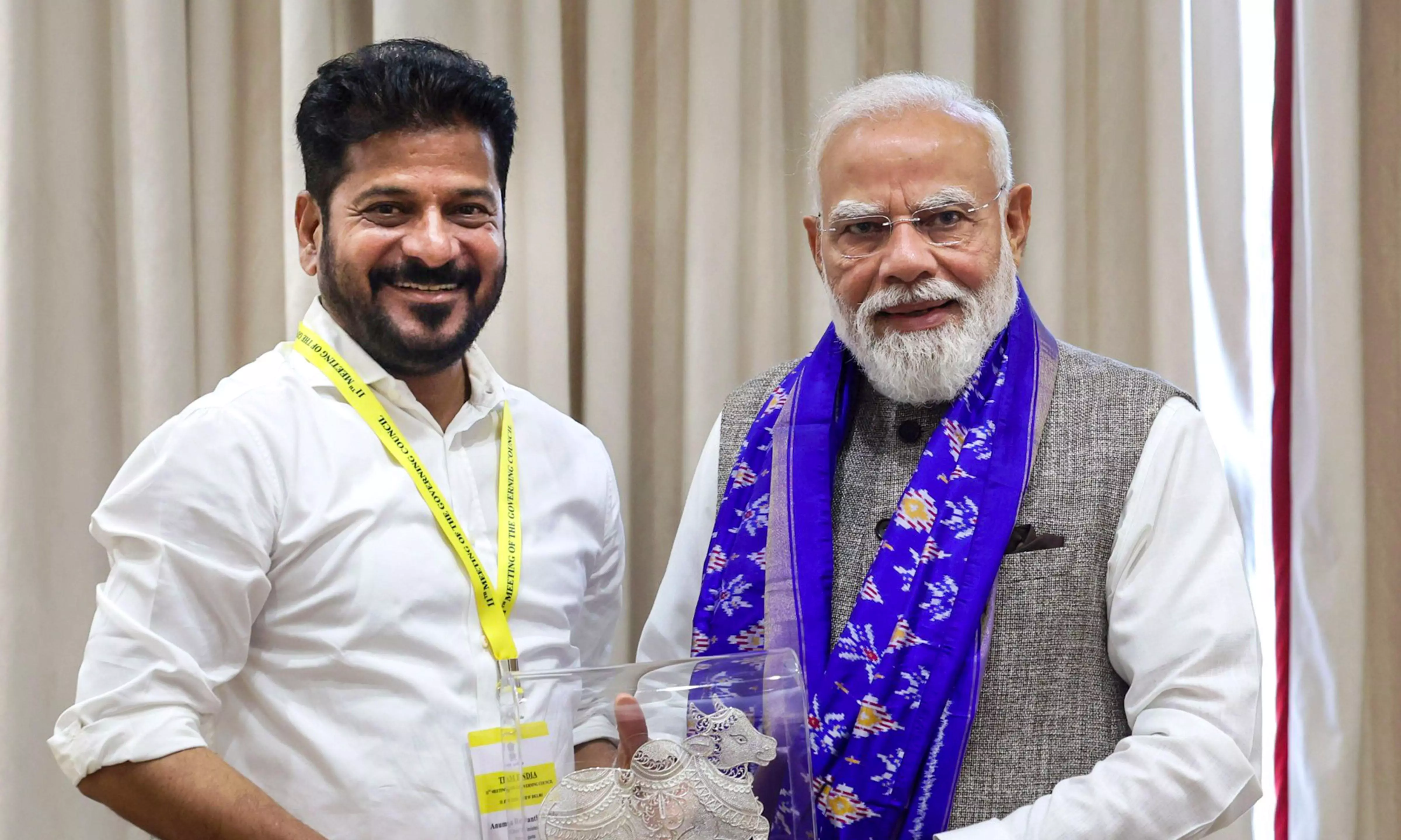 Revanth Seeks Modi’s Help on Tummidihatti Project Revanth Seeks Modi’s Help on Tummidihatti Project