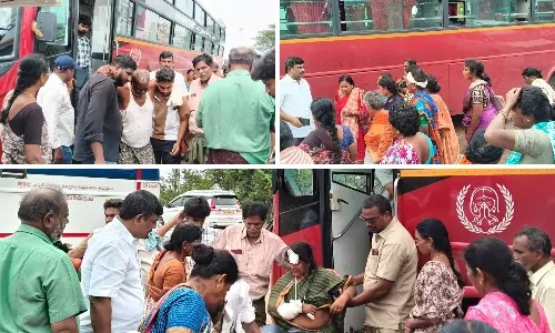 Bihar Bus Accident Victims Return Home Safely Bihar Bus Accident Victims Return Home Safely