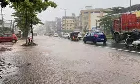 Rain Batters Vijayawada Bringing Relief, Exposing Drainage Woes