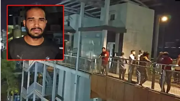 Youth Trapped in Uppal Skywalk Lift for Over Two Hours, Rescued Safely Youth Trapped in Uppal Skywalk Lift for Over Two Hours, Rescued Safely