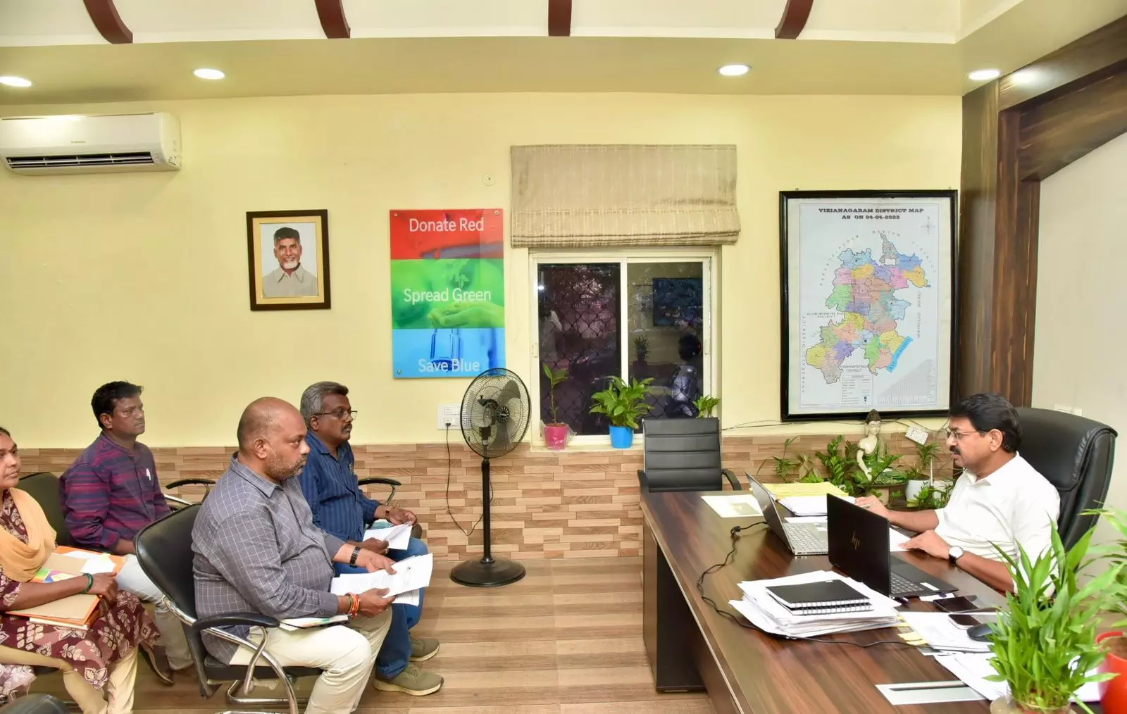 Collector Ramsundar Reddy Reviews Industrialisation Within Vizianagaram District Collector Ramsundar Reddy Reviews Industrialisation Within Vizianagaram District