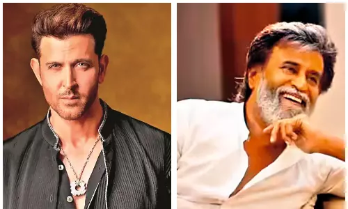 Hrithik Roshan, Rajinikanth To Meet on Screen After 40 Years Hrithik Roshan, Rajinikanth To Meet on Screen After 40 Years