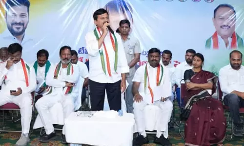 Ponguleti Alleges SIR Plot To Delete 30–35% Congress Votes Ponguleti Alleges SIR Plot To Delete 30–35% Congress Votes