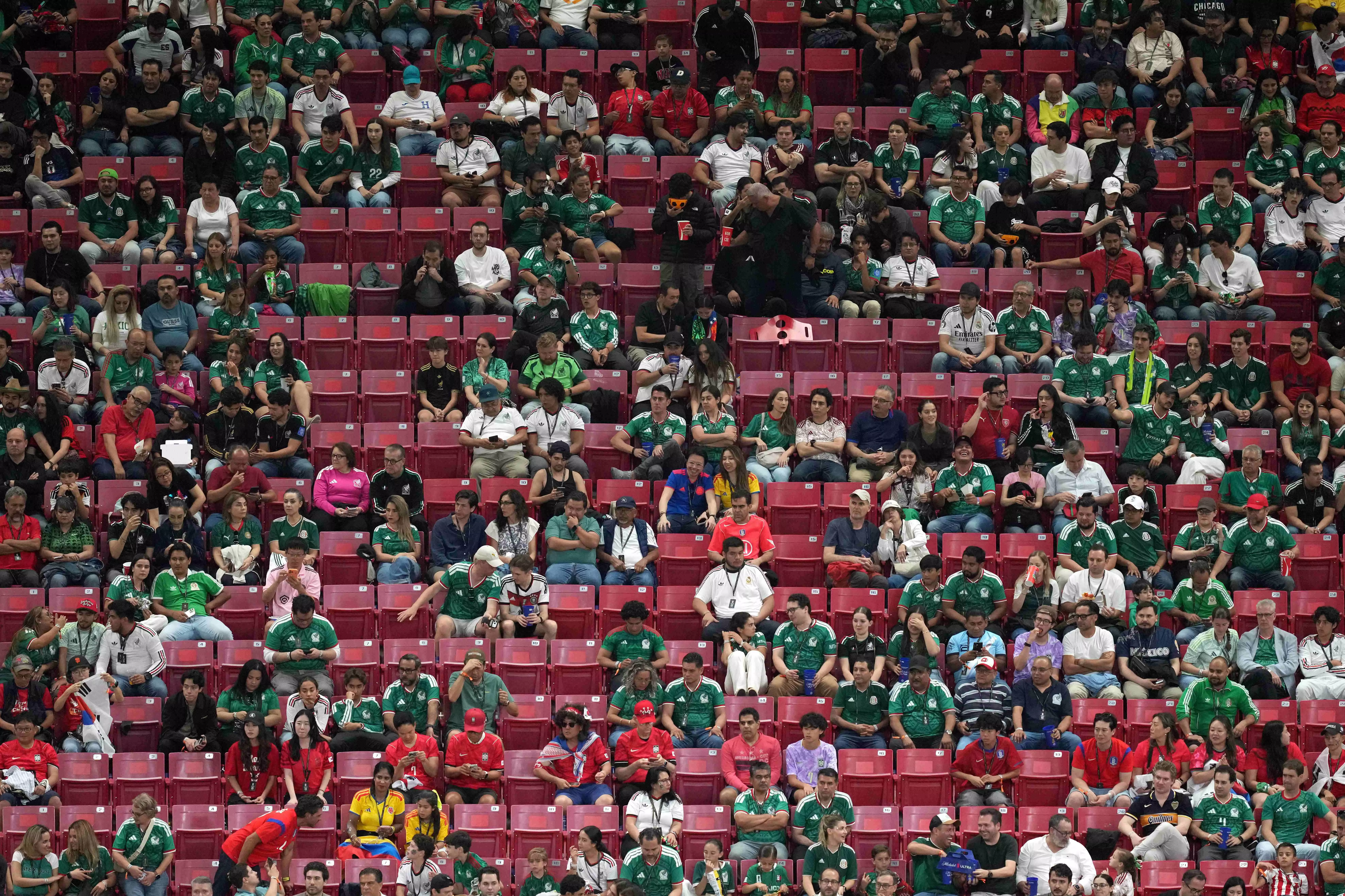 FIFA Blames Empty Seats At World Cup Match in Mexico on Fans in Concourses FIFA Blames Empty Seats At World Cup Match in Mexico on Fans in Concourses