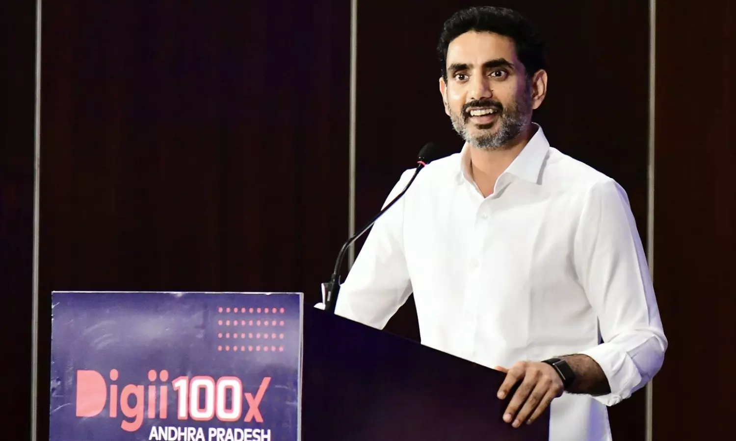 Lokesh Stresses Human Resource Development at Digii100x Conference Lokesh Stresses Human Resource Development at Digii100x Conference
