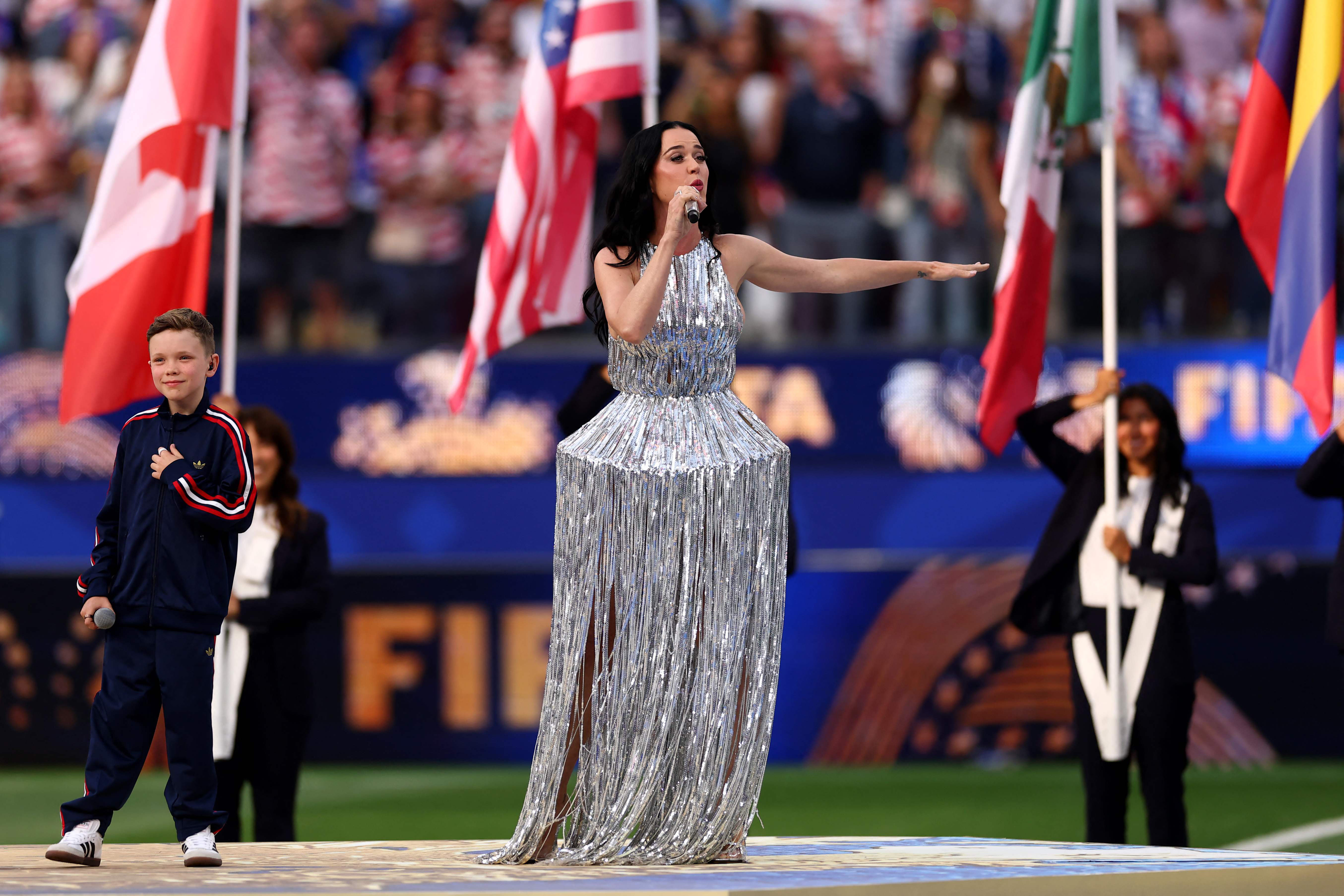 Katy Perry, Tius Luka captivate fans with 'Wonder' at FIFA World Cup 2026 inaugural