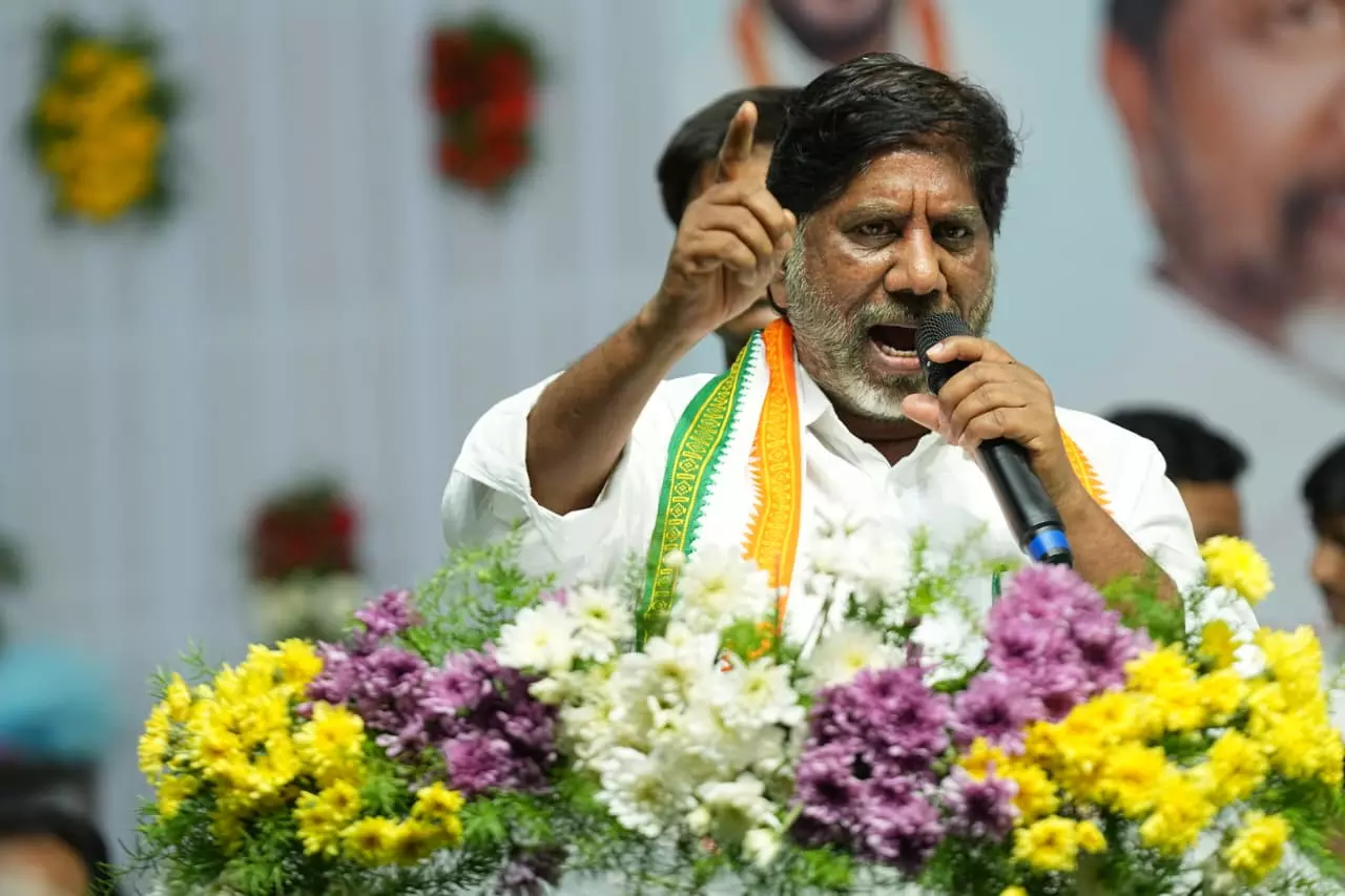 BJP-Led Centre Trying To Privatise Singareni: Bhatti BJP-Led Centre Trying To Privatise Singareni: Bhatti