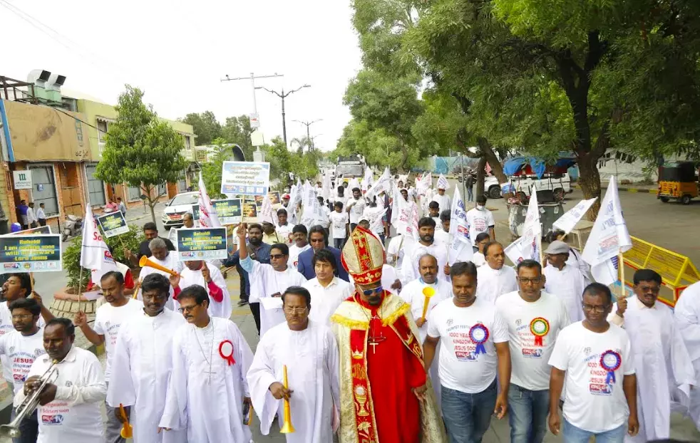 Trumpet Festival Rally Held In Secunderabad Trumpet Festival Rally Held In Secunderabad