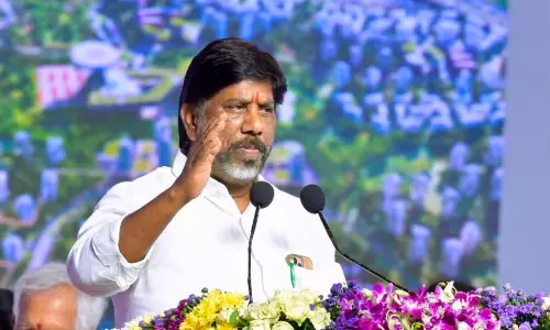 Bhatti Tours Mancherial district, Lays Foundation for Temple Works Bhatti Tours Mancherial district, Lays Foundation for Temple Works