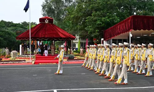CISF Conducts Passing Out Parade in Hyderabad, Inducts 200 Trained Officers CISF Conducts Passing Out Parade in Hyderabad, Inducts 200 Trained Officers
