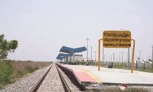 Komaravelli Railway Station Set for Grand Inauguration Soon Komaravelli Railway Station Set for Grand Inauguration Soon