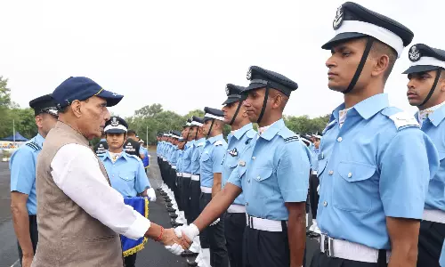 Rajnath Singh Urges Cadets to Be Future-Ready for Technology-Driven Warfare
