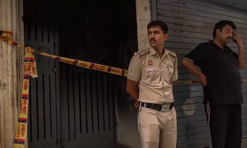 CCTV Captures Mysterious Woman Moments Before Deadly Delhi Fire