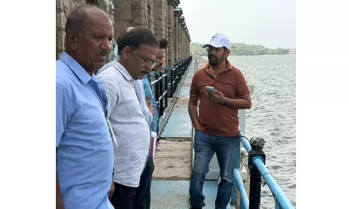 Heavy Rains: Water Board Issues Downstream Alert As Himayatsagar Receives Inflows Heavy Rains: Water Board Issues Downstream Alert As Himayatsagar Receives Inflows