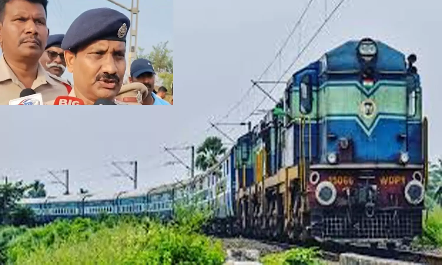 Robbery Attempt On Circar Express Foiled Near Bapatla, Suspects Flee Robbery Attempt On Circar Express Foiled Near Bapatla, Suspects Flee