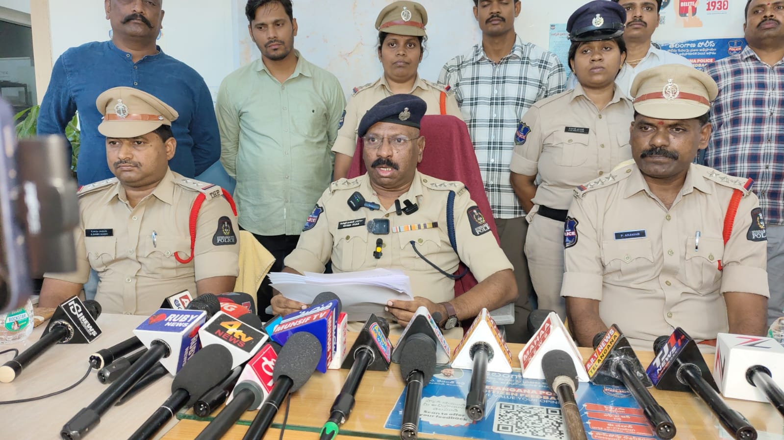 Woman among 4 Held in Electrician’s Murder in Golconda