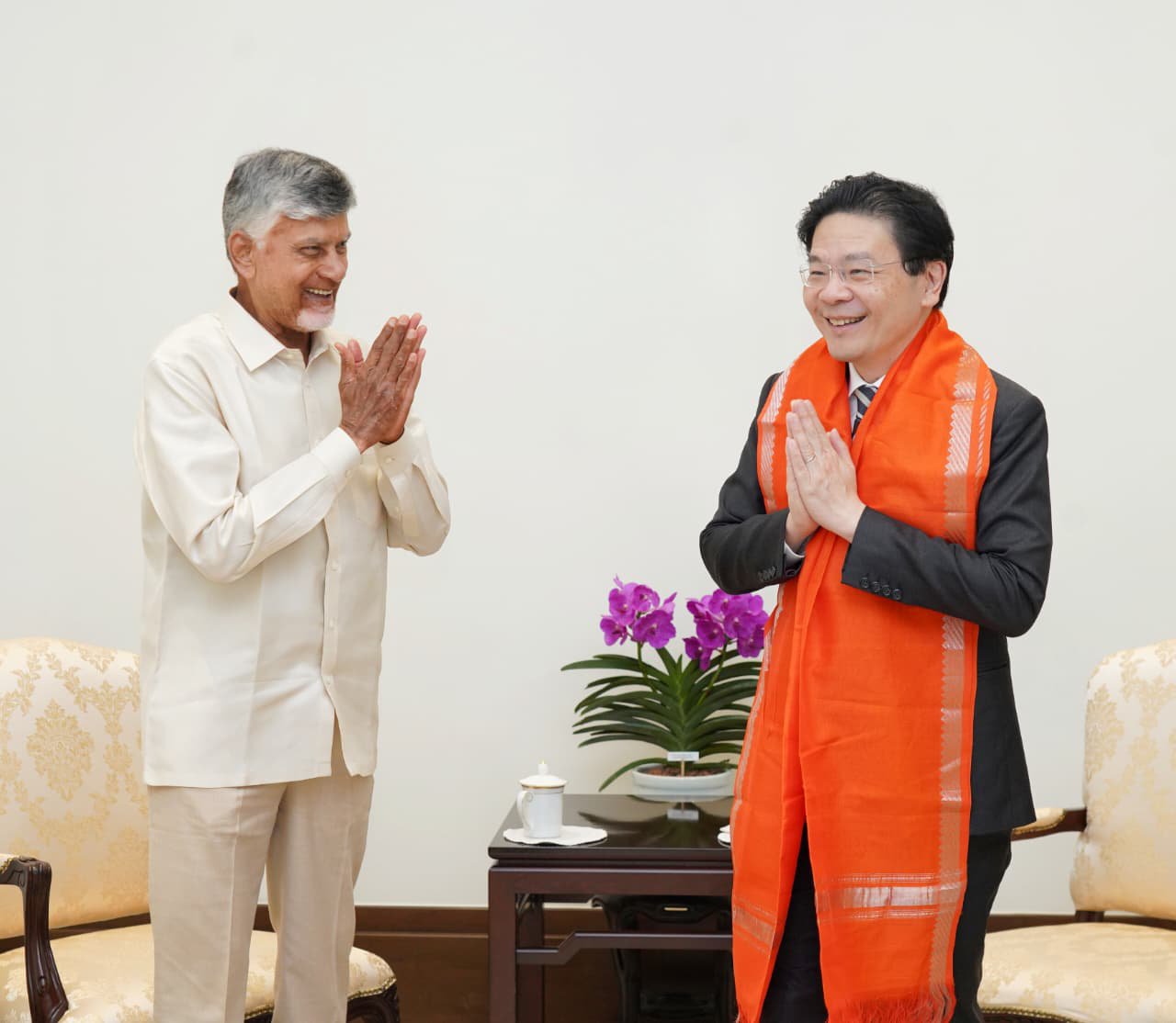 Chandrababu Naidu Seeks Singapore Cooperation For Development of Technology, Infrastructure