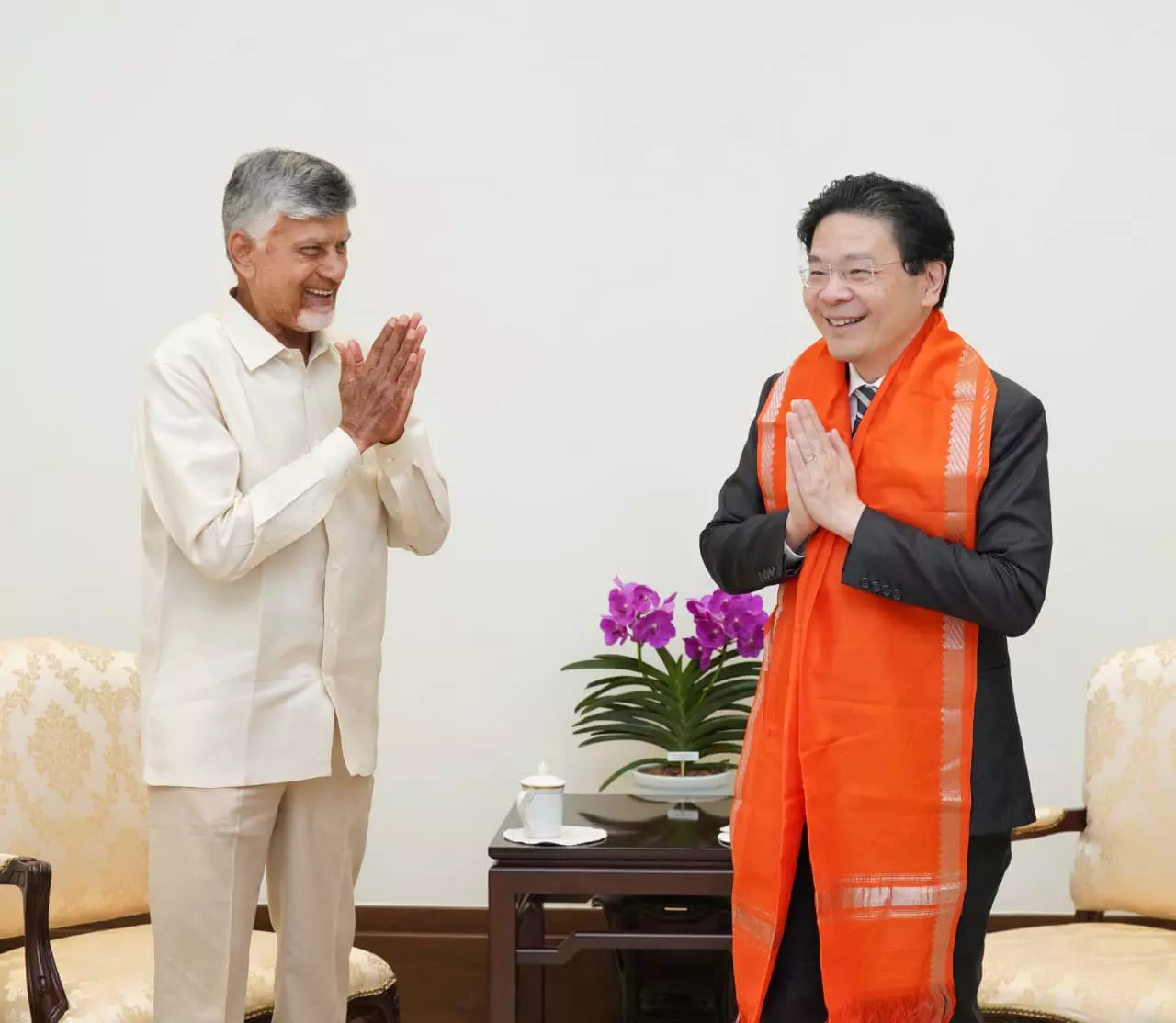 Chandrababu Naidu Seeks Singapore Cooperation For Development of Technology, Infrastructure Chandrababu Naidu Seeks Singapore Cooperation For Development of Technology, Infrastructure