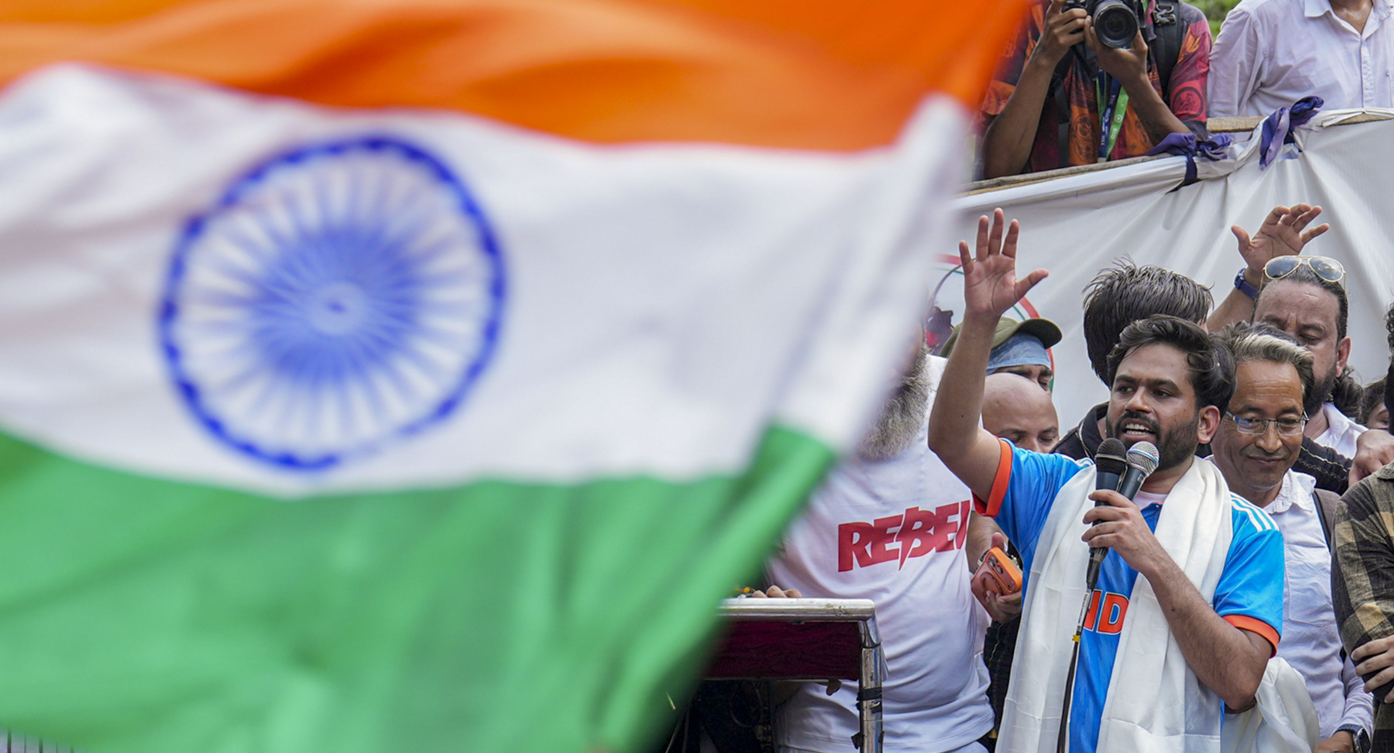Videos emerged of the incident showing Abhijeet getting slapped four times by unidentified persons who emerged from the crowd at Jaipur’s Shaheed Smarak