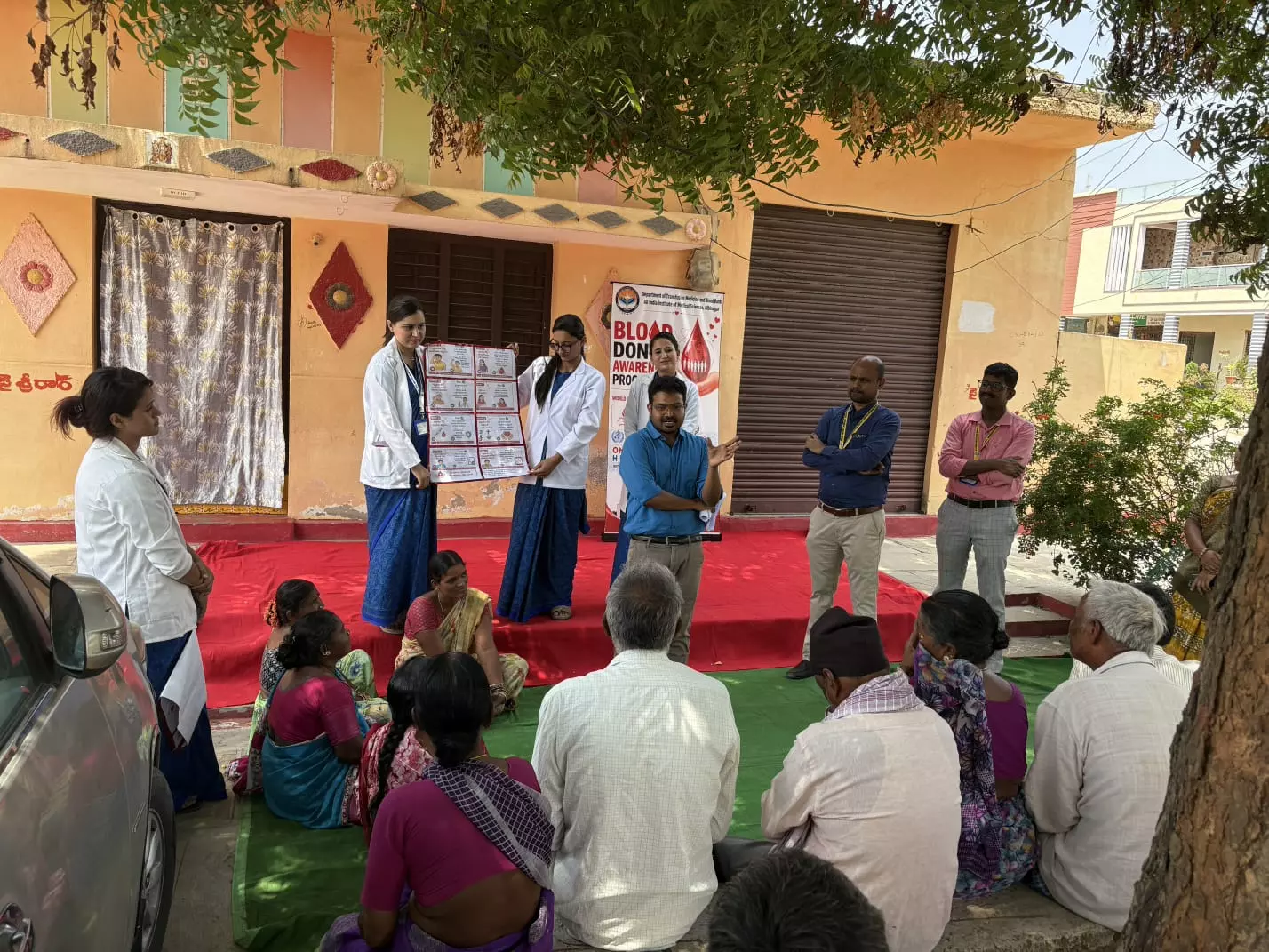 AIIMS Bibinagar Conducts Awareness Programme on Blood Donation AIIMS Bibinagar Conducts Awareness Programme on Blood Donation