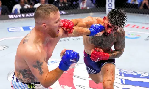 Gaethje Wins Epic Fight With Topuria To Win UFC Freedom 250 Title Gaethje Wins Epic Fight With Topuria To Win UFC Freedom 250 Title